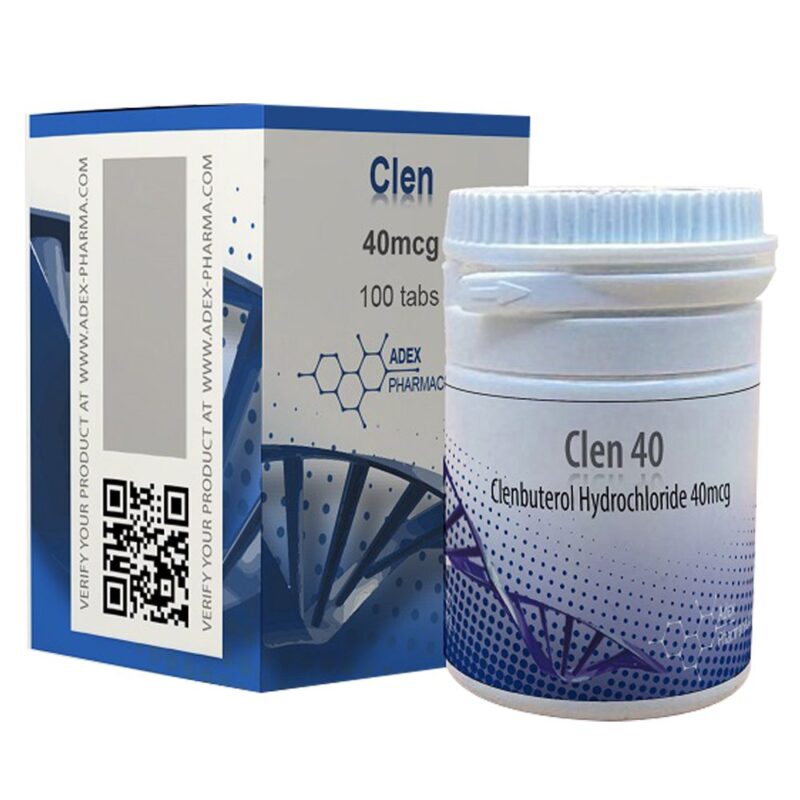 Clenbuterol Adex Pharma kopen – 100 tabletten 40mcg Clenbuterol Hydrochloride bestellen bij Anabolen Kopen XL