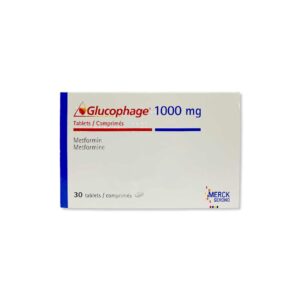 Glucophage 30 tabs 1000 mg